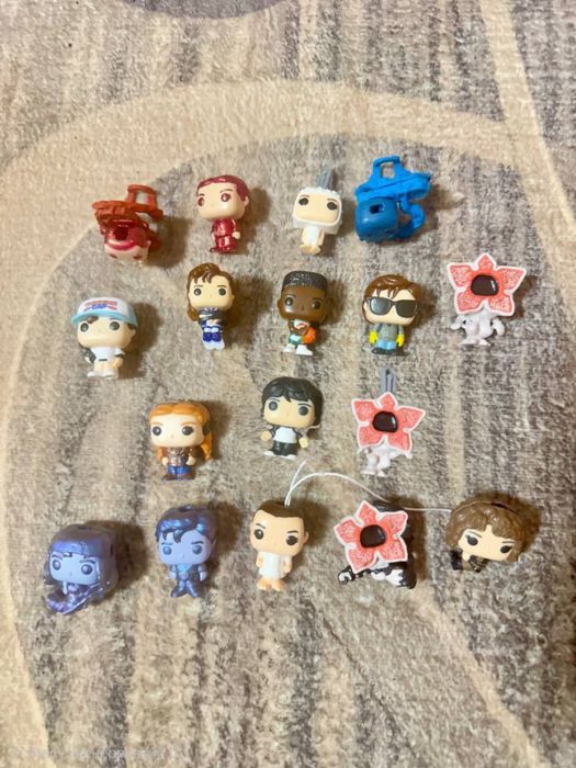 17 шт  Фігурки Кіндер джой дивні дива Kinder Joy Stranger Things
