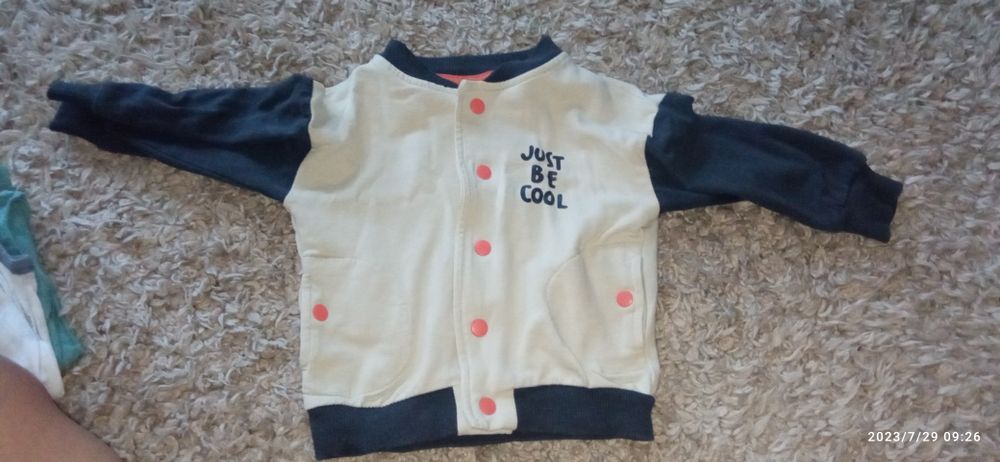 Bluza chłopięca niemowlęca rozmiar 74