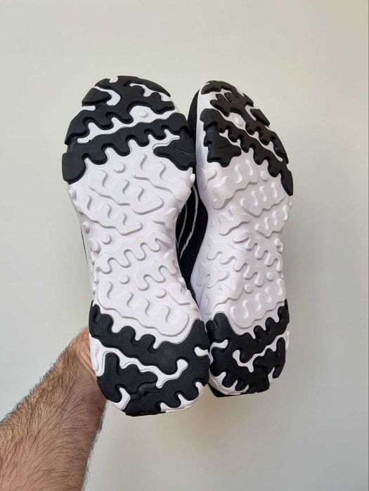 Чоловічі кросівки Nike React Vision "Black/White" Розміри 40-45