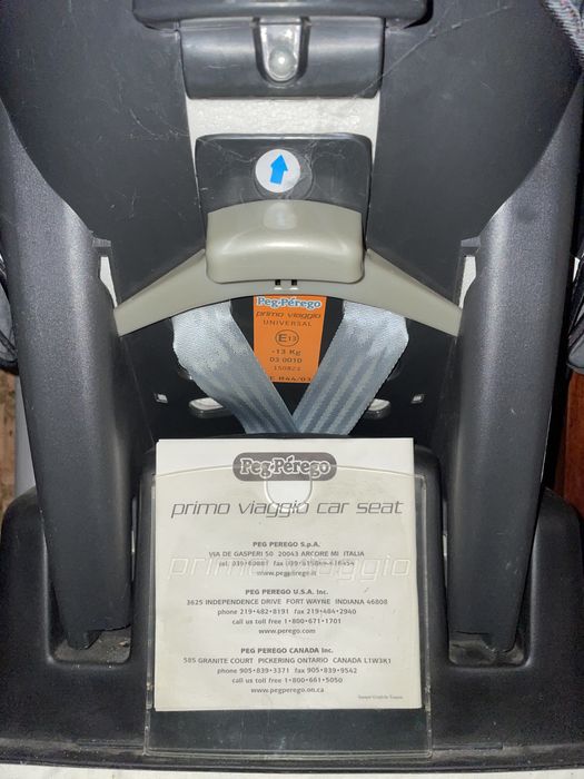 Peg-Perego автокресло с базой