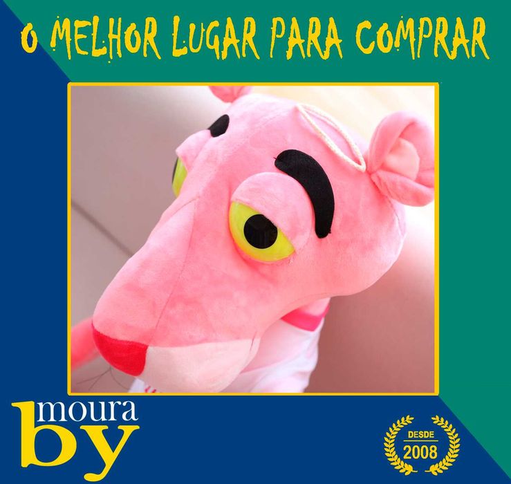 Pantera cor de Rosa Peluche da Serie televisiva