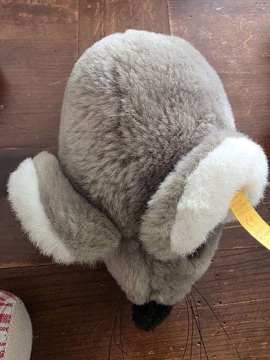 Rato de peluche Steiff original – Knopf im Ohr – Made in Germany
