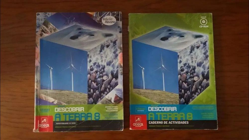 Livros Novo Descobrir a Terra 8 - Ciências Naturais 8º Ano