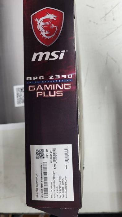 Płyta główna MSI MPG Z390 Gaming plus