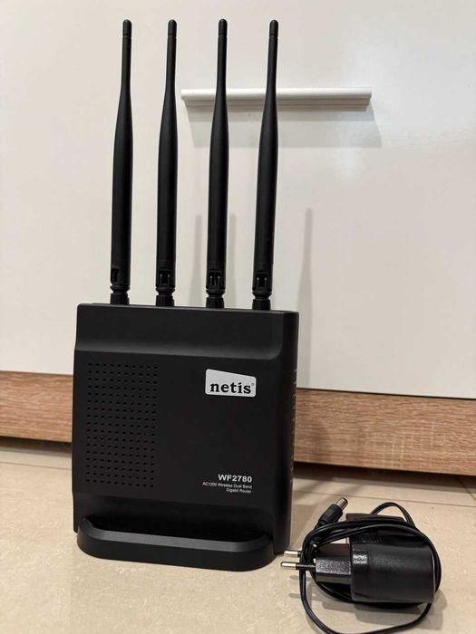 Маршрутизатор (роутер) Netis WF2780 WiFi5 / AC1200 / 1 Гбіт/с