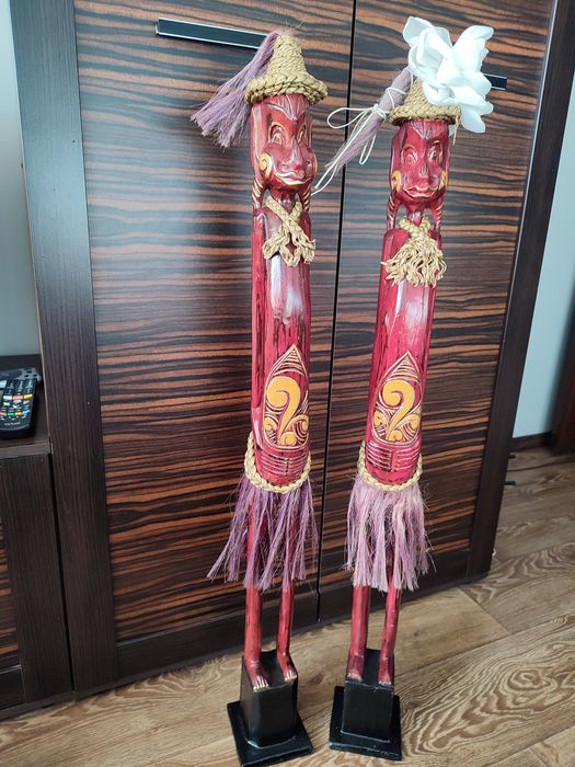 Статуэтки.Папуасы.Декор для дома.Индонезия