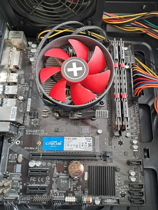 Материнская плата АМ4  Gigabyte GA-A320M-H