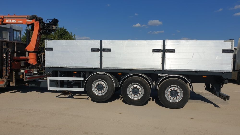 Przyczepa tandem budowlanka MICRA TRUCK budowlany Przyczepa, 2015