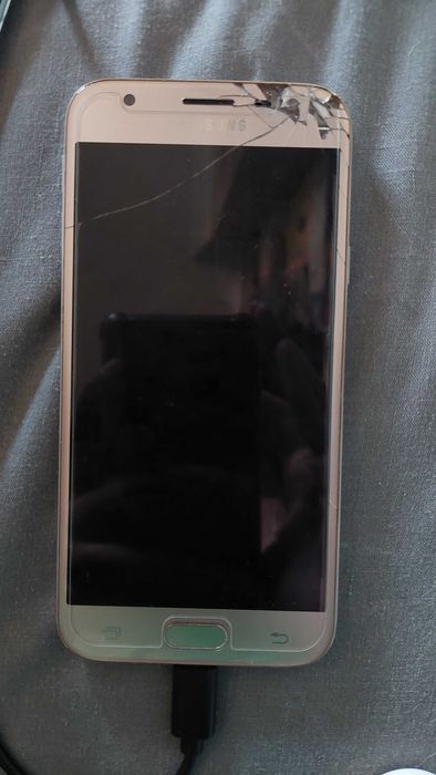 Samsung Galaxy J3 2017 Dourado + Capas