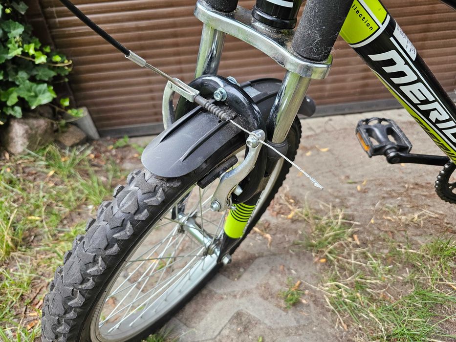 Merida F/S Team 20" rower dziecięcy z amortyzatorami przód i tył, 6 biegów Shimano