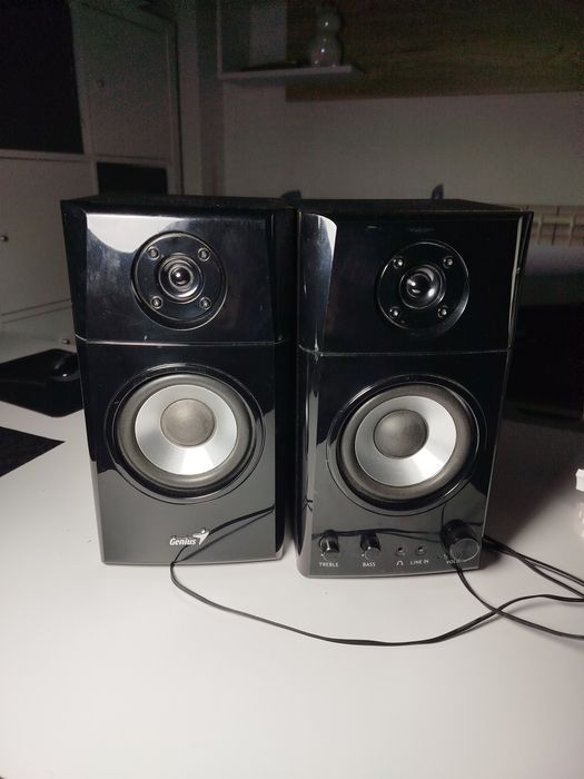 Czarne Głośniki Genius