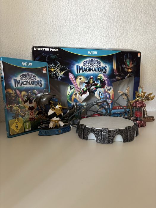Skylanders Imaginators Wii U Starter Pack + Portal + Figuras + Caixa