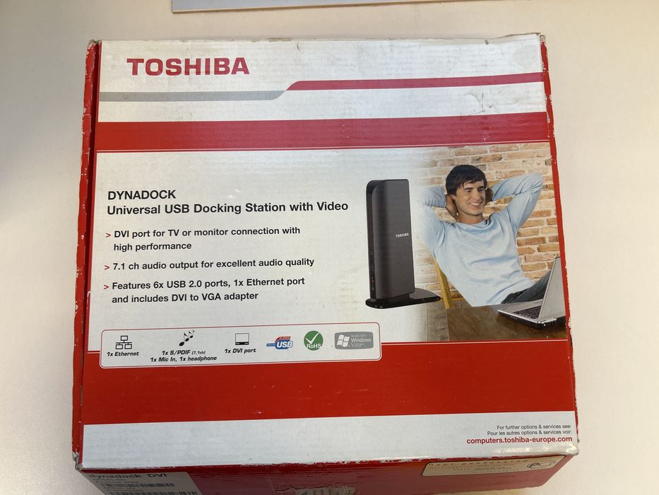 Toshiba dynadock DVI