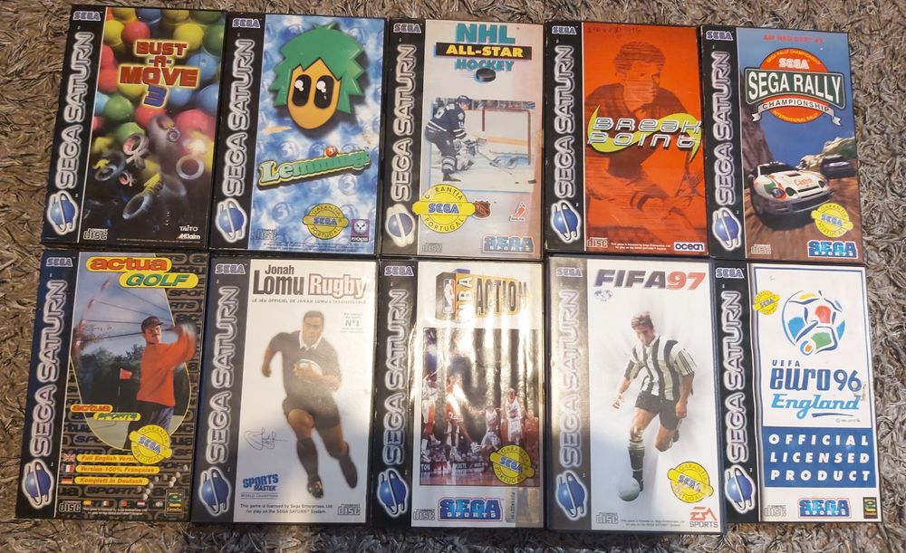 Ps1 ps2 Ps3 mega drive game cube e sega saturno vários jogos.