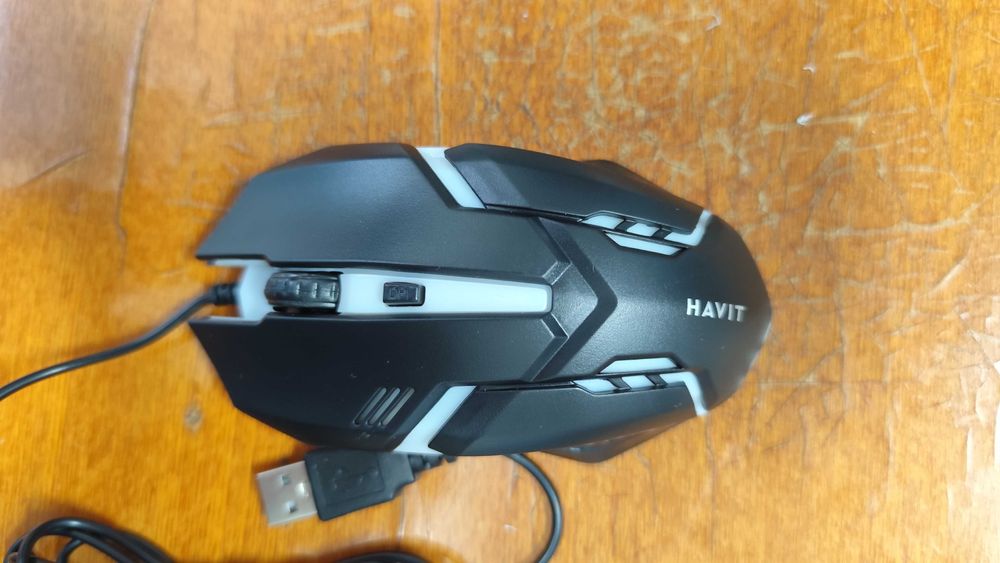 Миша комп'ютерна дротова HAVIT HV-MS4239, з підсвіткою