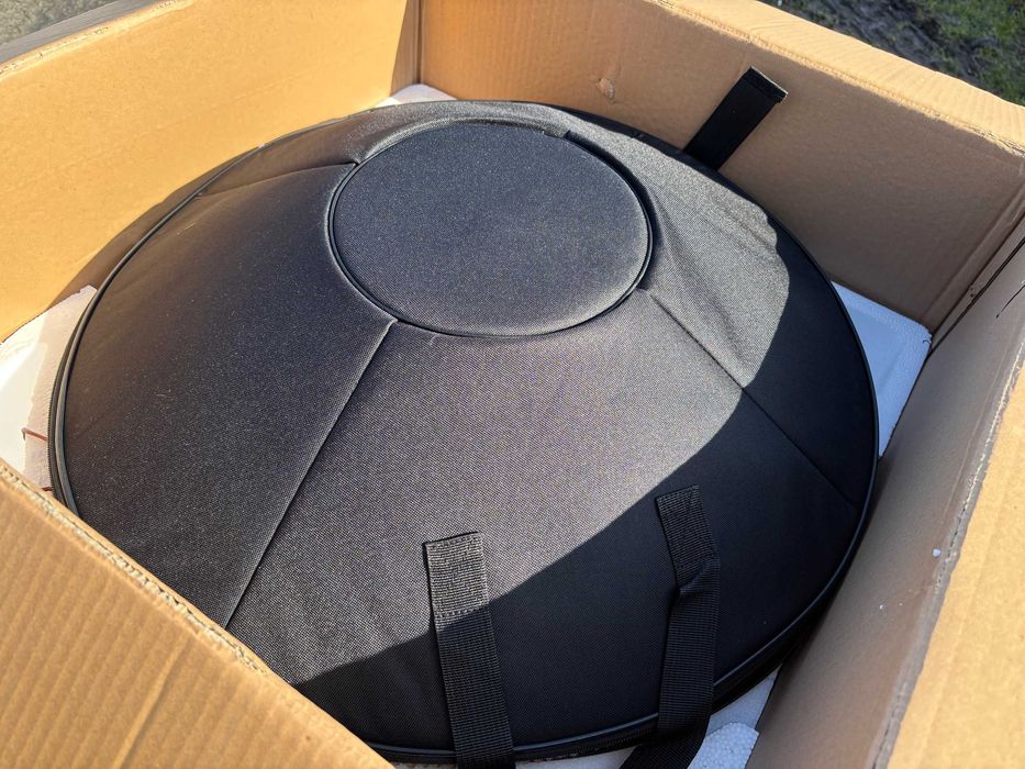 Antetok Metalowy Bęben Handpan D-dur 10 tonów 22 cale z torbą GOLD