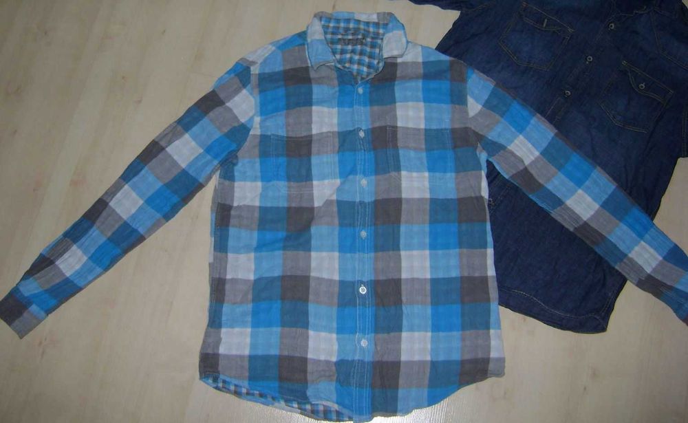 zestaw 3 koszul męskich koszula h&m roz M