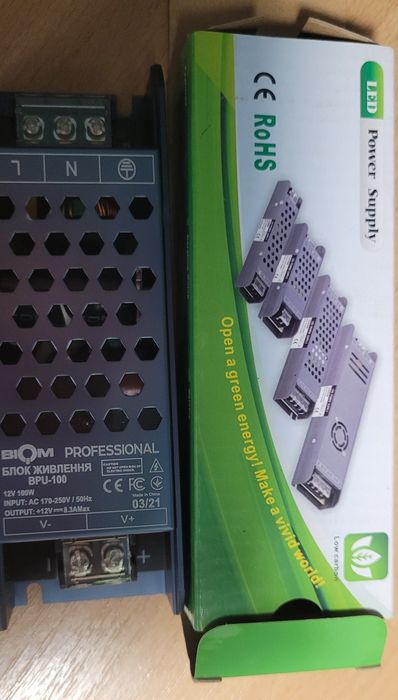 Блок живлення Biom Professional DC-12 100w BPU-100