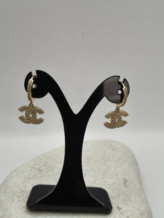 Złote Kolczyki Pr.585 Nowe Zapraszamy