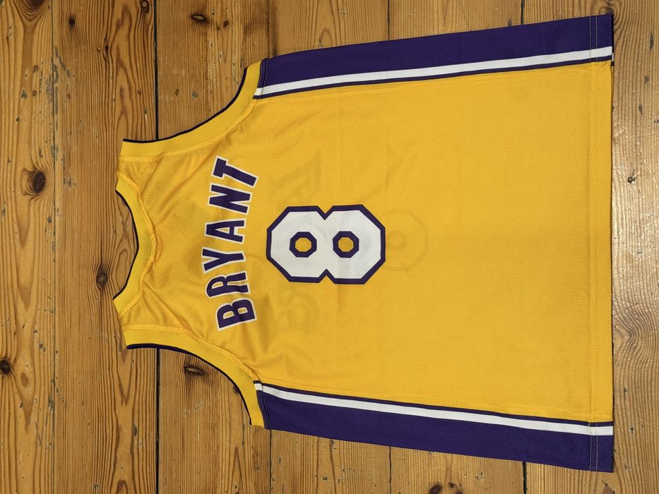 Kobe Bryant #8 Los Angeles Lakers koszulka Champion L