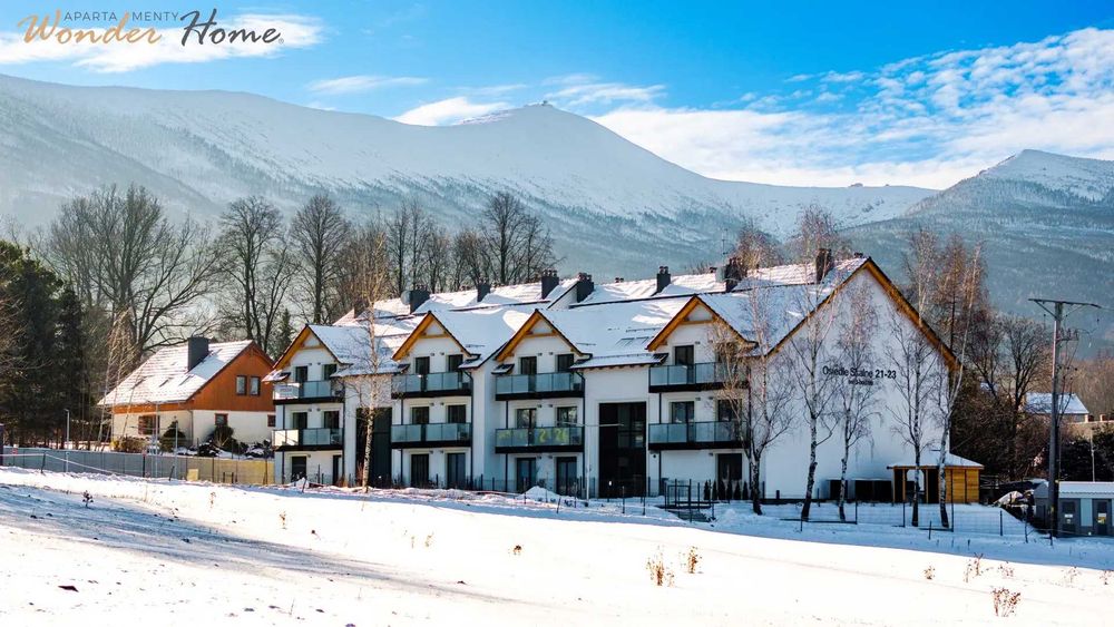 Apartament Karpacz – widok na Śnieżkę, balkon, klimatyzacja | Orkana