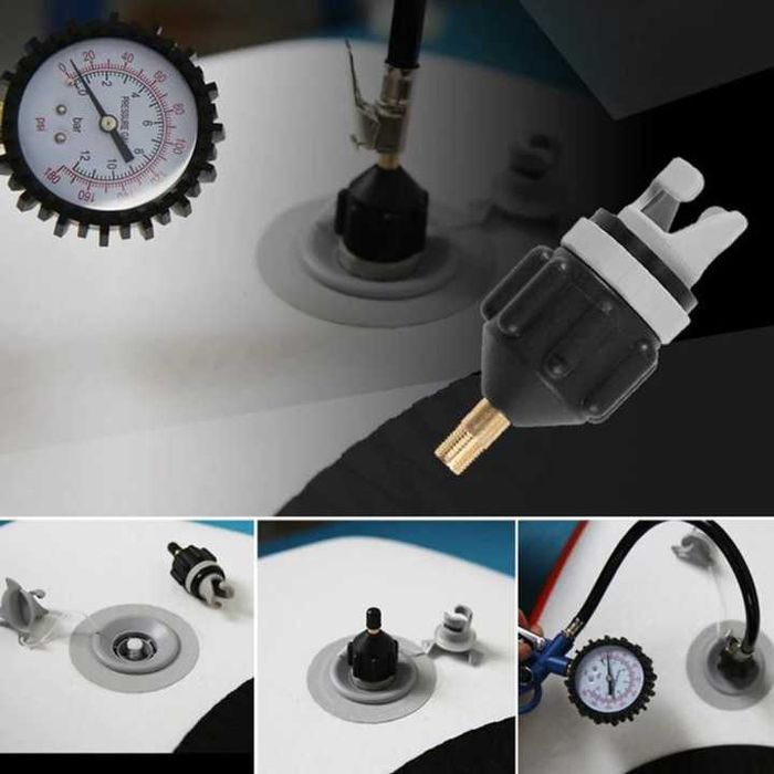 Adapter Do Zaworu Deski SUP Przejściówka Na Wentyl Pod Kompresor