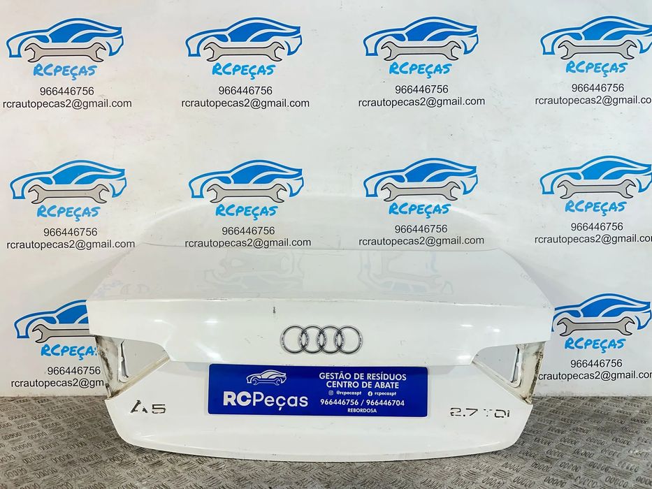Porta Tampa Mala Audi A5 8T 8T3 Coupe Farolins Fecho Puxador