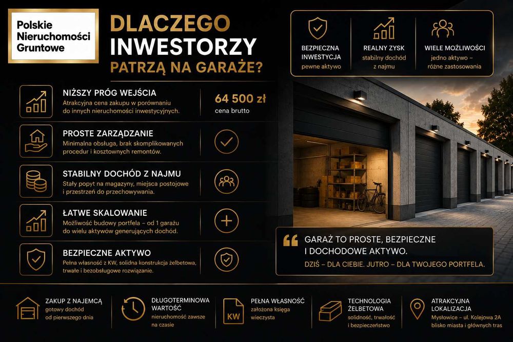 Garaż | Self Storage | Magazyn dla firmy | Własność - Widok 5