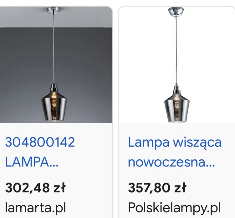 Lampa wisząca Calais