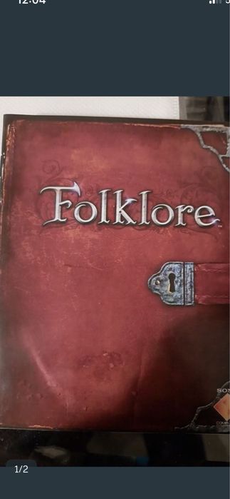 Manual jogo Ps3 Folklore