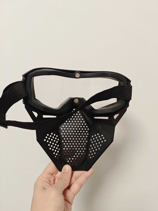 Rival Face Mask Red Nerf Маска Нерф Райвал вело маска велосипедна