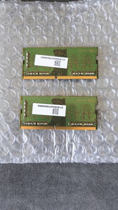 2x  Samsung DDR4 4GB 3200MHz SO-DIMM RAM