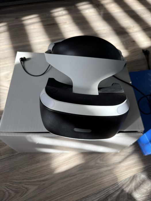 PlayStation VR (PS VR) V z kamerą i okablowaniem - Kompletny zestaw!