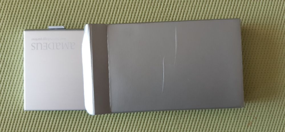 Wizytownik metalowy na wizytówki (etui ) - Nowy