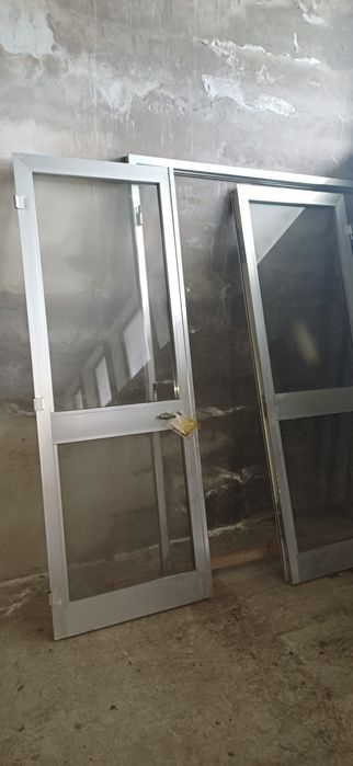 Porta duas folhas Aluminio