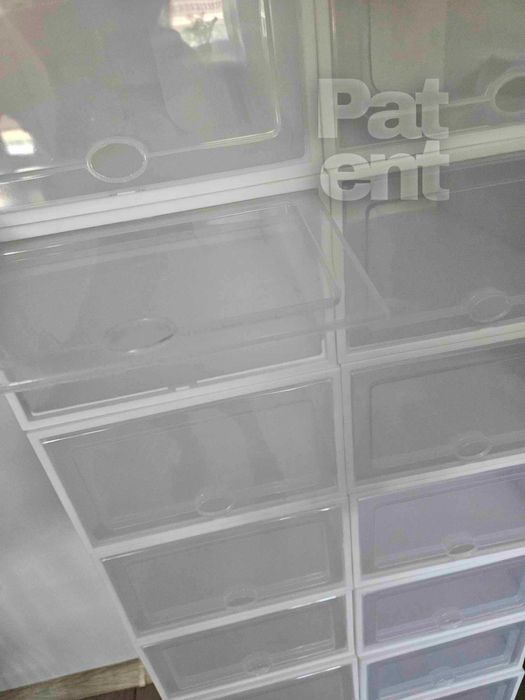 Pudełka 20 sztuk modułowe organizery białe do przechowywania zestaw