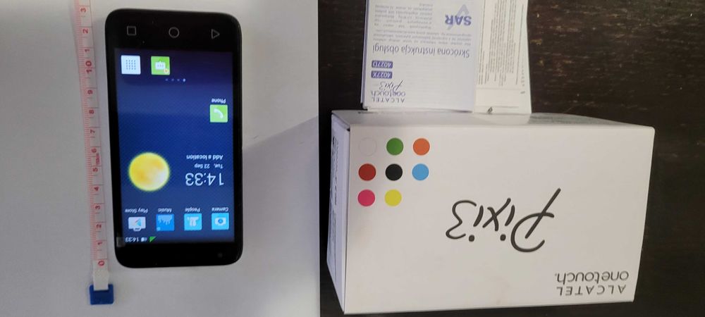 Tanio smartfon ALCATEL prawie nowy 6cm x 13 cm