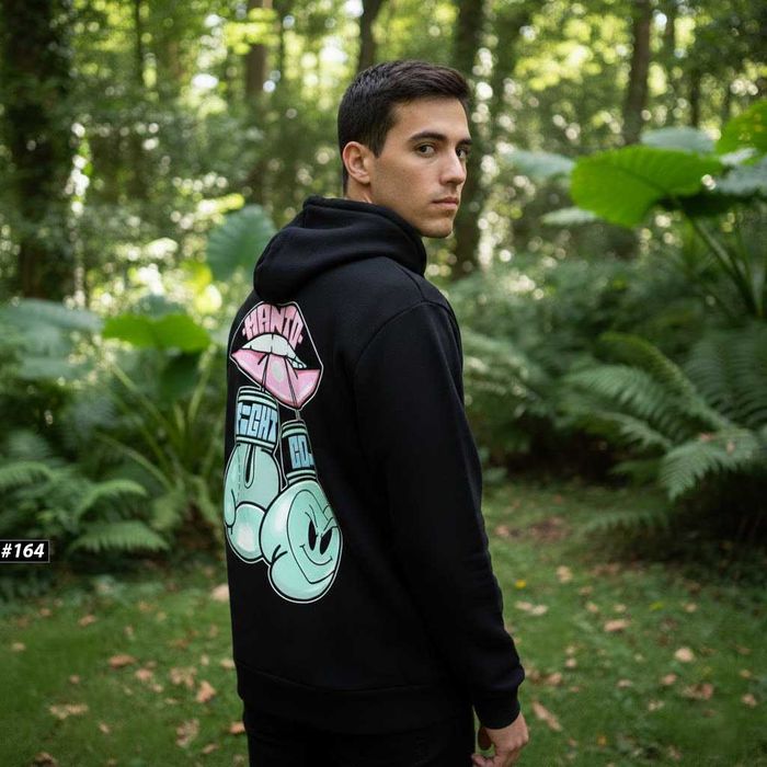 MANTO Худи Черное » МАНТО Stomp Кофта Мужская » XS S M L XL