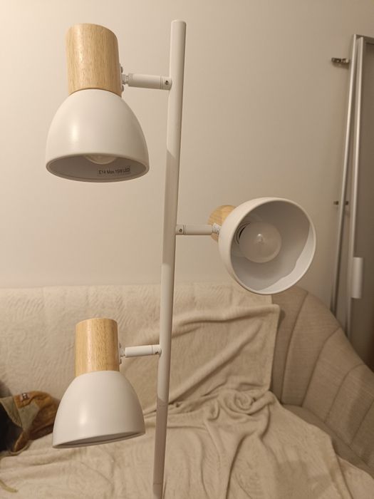 Lampka Boho stojąca sypialnia salon