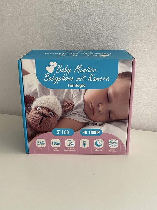 Elektroniczna niania Sainlogic S-M1 5” LCD 1080p NOWA