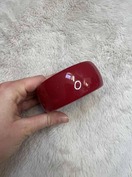 Bransoletka lata 60s 70s lucyt lucite klasyczna duża bangle classy 33