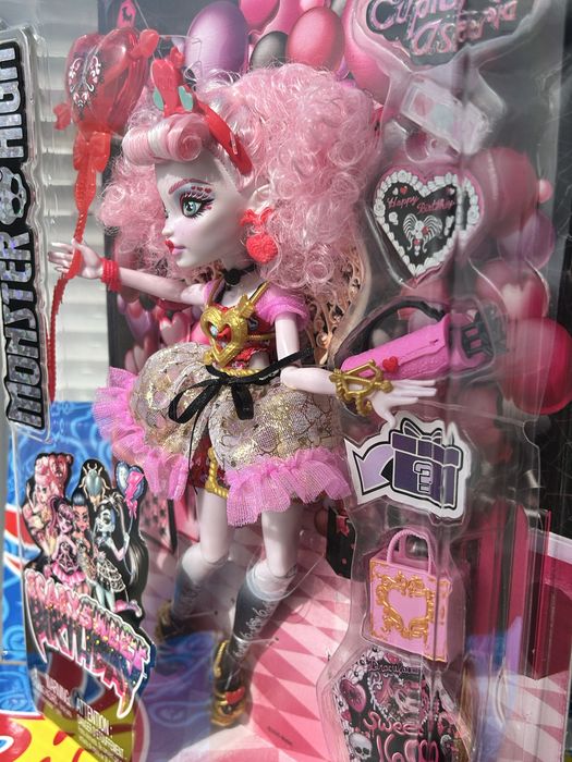 Монстер Хай Купідон Астерія Лялька Monster High Scary Sweet Birthday Cupid Asteria