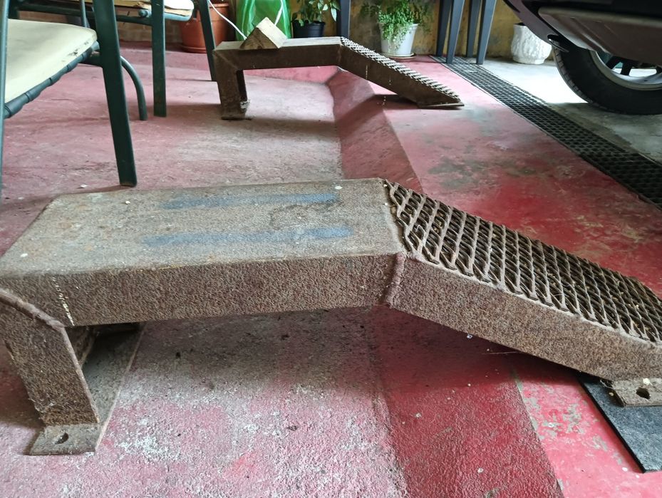 Rampas para viaturas