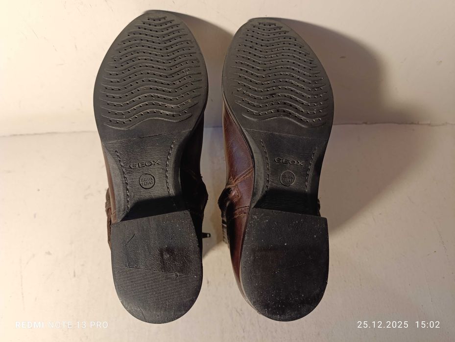 botki skórzane Geox
