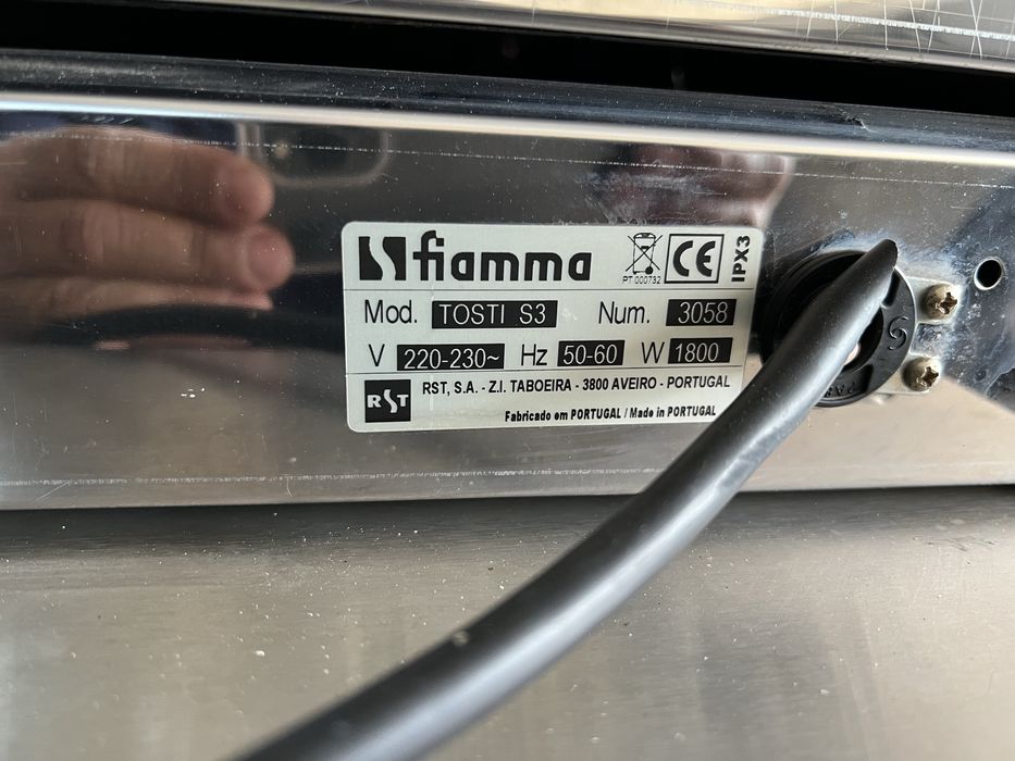Torradeira fiamma s3 tosti