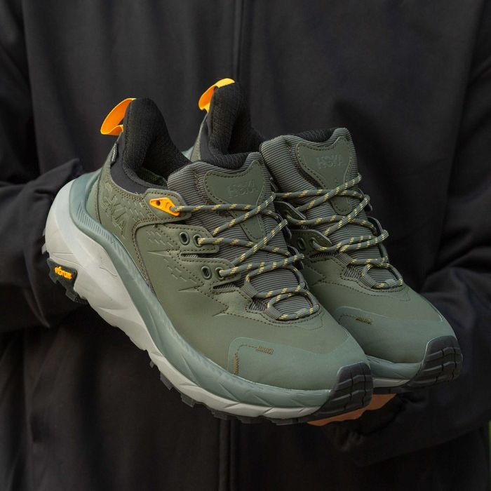 Мужские теплые кроссовки Hoka One One Kaha 2 Low Gore-Tex Termo хока