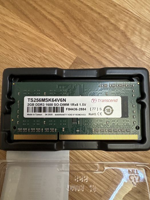 Moduł pamięci 2 GB DDR3 1600 SO-DIMM