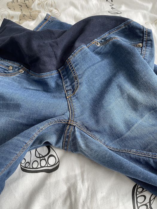 Spodnie ciążowe jeansowe 38 H&M