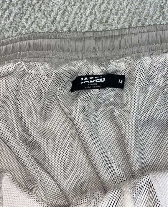 Jaded london nylon baggy pants (sk8,rap,y2k)