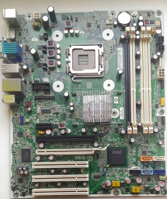 Материнська плата HP Compaq 8000 Elite CMT 536883-001 + процесор Core 2 Duo E8400 3.0GHz